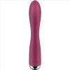 SATISFYER - SPINNING RABBIT 1 ESTIMULACION CLITORIS Y PUNTO G ROJO