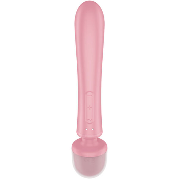 SATISFYER - TRIPLE LOVER MASAJEADOR VIBRADOR RABBIT ROSA