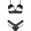 PASSION - ENSEMBLE DOLLY DEUX PIÈCES NOIR S/M
