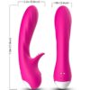 ARMONY - VIBRATEUR ROMANCE AVEC STIMULATEUR FUCHSIA