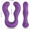 ARMONY - VIBRATEUR SERAPH DOUBLE TÉLÉCOMMANDE VIOLET