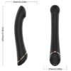 ARMONY - VIBRATEUR FALT HEAD SILICONE NOIR