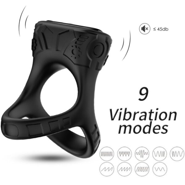 ARMONY - ANNEAU VIBRATEUR  MULTIPOSITION NOIR