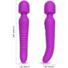 ARMONY - MISSION MASSAGER  VIBRATEUR EFFET CHALEUR VIOLET