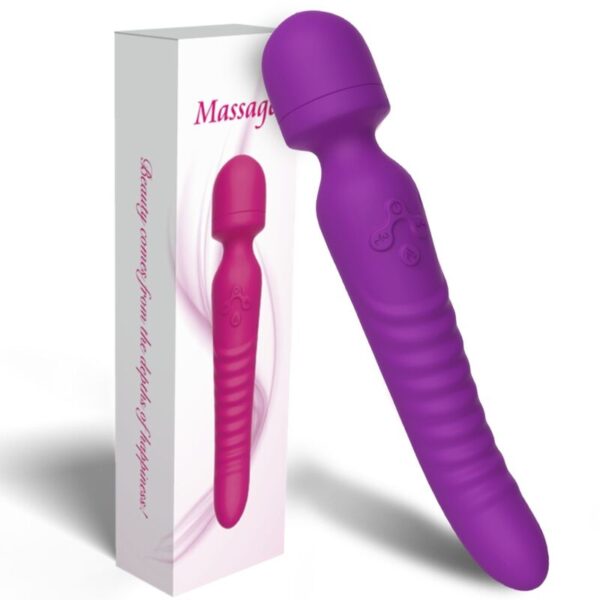 ARMONY - MISSION MASSAGER  VIBRATEUR EFFET CHALEUR VIOLET