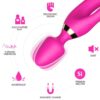 ARMONY - MASSEUR  VIBRATEUR LAPIN FUCHSIA