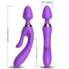 ARMONY - MASSEUR  VIBRATEUR LAPIN VIOLET