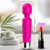 ARMONY - MASSEUR  VIBRATEUR POSTMAN TÊTE SUPER FLEXIBLE FUCHSIA