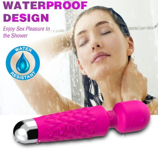 ARMONY - MASSEUR  VIBRATEUR POSTMAN TÊTE SUPER FLEXIBLE FUCHSIA