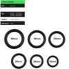 ARMONY - BAGUES SILICONE NOIR