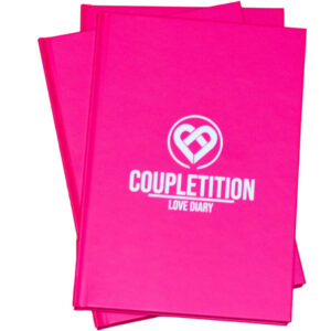 COUPLETITION - ALBUM JOURNAL DAMOUR DE SOUVENIRS  SOUHAITS POUR UN COUPLE