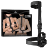 FETISH SUBMISSIVE BONDAGE - ENSEMBLE DE RETENUE CORPS COL ET POIGNETS