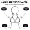 FETISH SUBMISSIVE BONDAGE - HARNAIS POITRINE RÉGLABLE