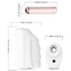 ARMONY - MASTER MASTURBATEUR  VIBRATEUR BLANC
