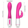 ARMONY - HAPPY VIBRATEUR  STIMULATEUR DE LAPIN FUCHSIA