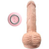 ARMONY - VIBRATEUR RÉALISTE  GODE DE POUSSÉE AVEC STIMULATEUR DE LANGUE 19 CM