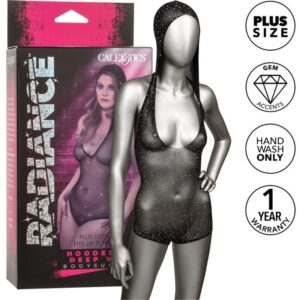 CALEXOTICS - RADIANCE BODY CAPUCHE EN V PROFOND GRANDE TAILLE
