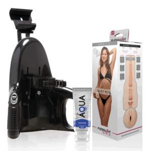 FLESHLIGHT - VAGIN RILEY REID UTOPIA + LANCEMENT UNIVERSEL + LUBRIFIANT QUALITÉ AQUA 50 ML