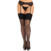 LEG AVENUE - BAS SPANDEX AVEC DIAMANTS NOIR