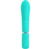 PRETTY LOVE - VIBRATEUR MULTIFONCTION G-SPOT THOMAS VERT AQUA