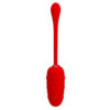 PRETTY LOVE - OEUF VIBRANT  TEXTURE MARINE RECHARGEABLE ROUGE