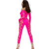CHILIROSE - CR 4632 HAUT  PANTALON FUCHSIA S/L