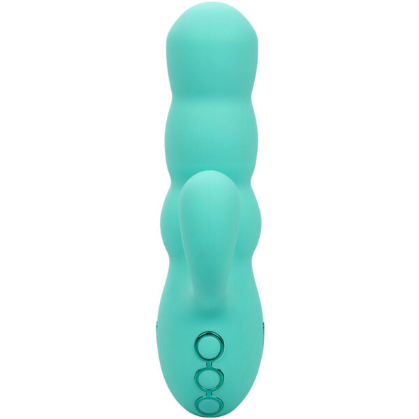 CALEXOTICS - VIBRATEUR DEL MAR DIVA RABBIR AQUA GREEN PAR CALIFORNIA DREAMING