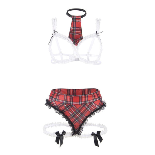 SUBBLIME - COSTUME DÉCOLIÈRE SEXY AVEC SOUTIEN-GORGE L/XL