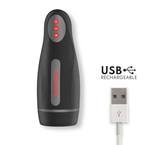 ONINDER - MASTURBATEUR RECHARGEABLE POUR HOMME SEOUL 10 VITESSES - APPLICATION GRATUITE