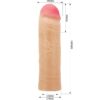 PRETTY LOVE - EXTENSEUR DE PÉNIS CHANE COUVERTURE CHAIR