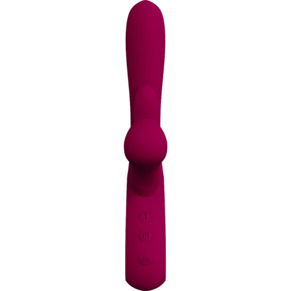 ARMONY - VIBRATEUR IMPACT SWING  DOUBLE STIMULATEUR MODÈLE 1 BORDEAUX