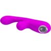 PRETTY LOVE - SKYLAR VIBRATEUR STIMULATEUR VIOLET