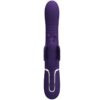 PRETTY LOVE - VIBRATEUR MULTIFONCTION LAPIN 4 EN 1 PAPILLON VIOLET