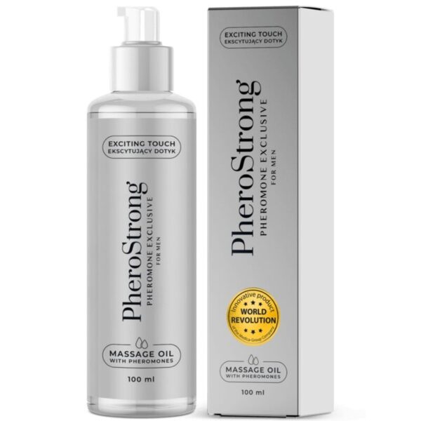 PHEROSTRONG - HUILE DE MASSAGE EXCLUSIVE POUR HOMMES 100 ML