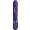 PRETTY LOVE - VIBRATEUR MULTIFONCTION 3 EN 1 KAMPAS RABBIT AVEC LANGUE VIOLET
