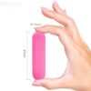 ARMONY - SPLASH JOLINE VIBRATEUR BULLET TÉLÉCOMMANDE EN SILICONE 10 VIBRATIONS 65 X 15 CM ROSE