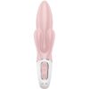 SATISFYER - AIR PUMP BUNNY 3 VIBRATEUR GONFLABLE LAPIN ROSE