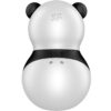 SATISFYER - POCKET PANDA STIMULATEUR  VIBRATEUR NOIR ET BLANC