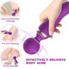 ARMONY - FREEZA MASSAGER  VIBRATEUR TÊTE SUPER FLEXIBLE NOIR