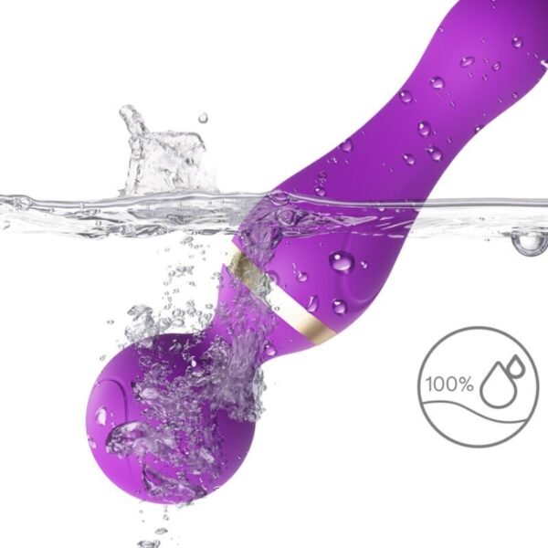 ARMONY - FREEZA MASSAGER  VIBRATEUR TÊTE SUPER FLEXIBLE VIOLET