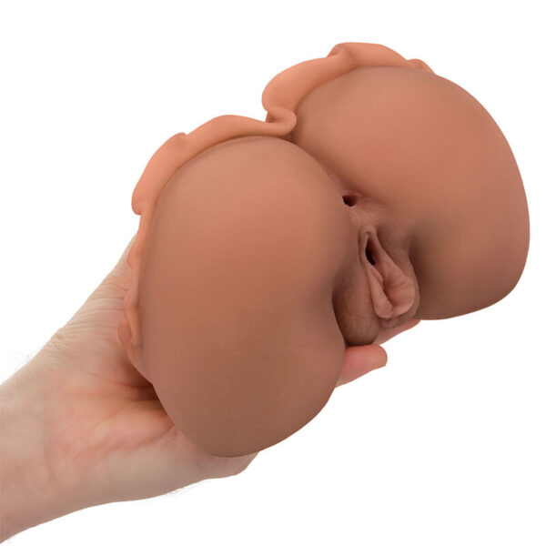 img_186044_62098cf76d9c4a0d3794644311ea7320_1.jpg CALEXOTICS - LA REINE DU RETOUR À LA MAISON MASTURBATEUR DOUBLE RÉALISTE CARAMEL