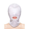 NS NOVELTIES - FETISH  FASHION CAGOULE BOUCHE NYLON BLANC