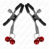 KINK - PINCE À METON DOUBLE CLOCHE ROUGE 6 CM