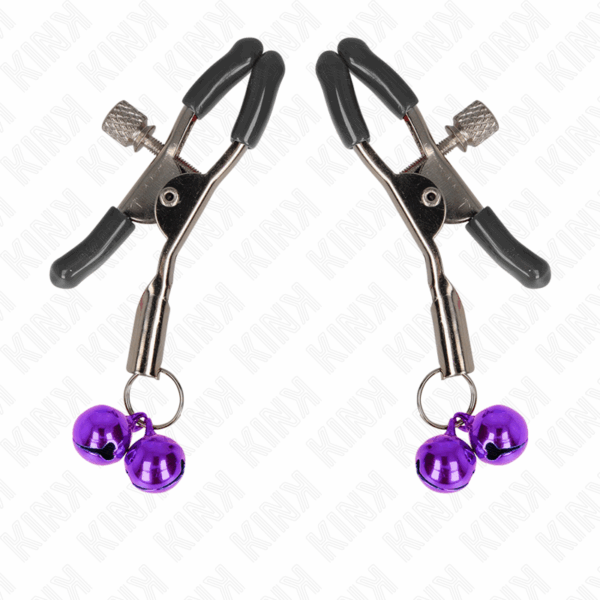 KINK - PINCE À METON DOUBLE CLOCHE VIOLET 6 CM