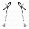 KINK - PINCES À TÉLÉTON PENDENTIF CLOCHE ARGENT 6 CM