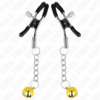 KINK - PINCES À METON PENDENTIF JINGLE BELL OR 6 CM