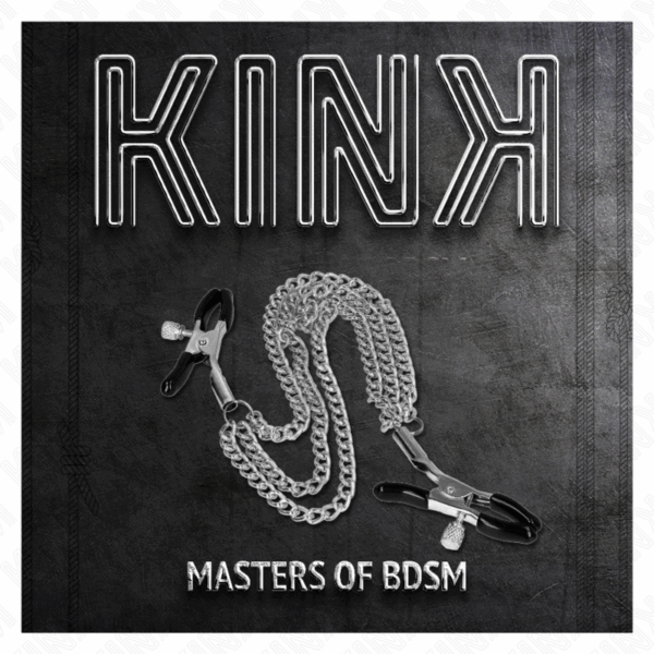 KINK - PINCES À METELIER AVEC 3 CHAÎNES ARGENT 20/23/28 CM