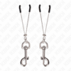 KINK - PINCE À METON CROCHET FIN ARGENT 7 CM