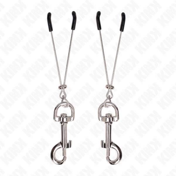 KINK - PINCE À METON CROCHET FIN ARGENT 7 CM