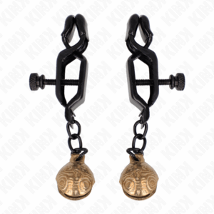 KINK - PINCES À METELONS STYLE CLOCHE NOIR 7 CM